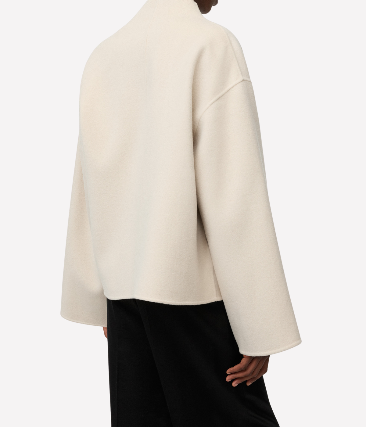 Short Jacket In Chalk