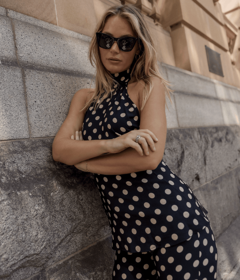 Karina Pants in Dots Black