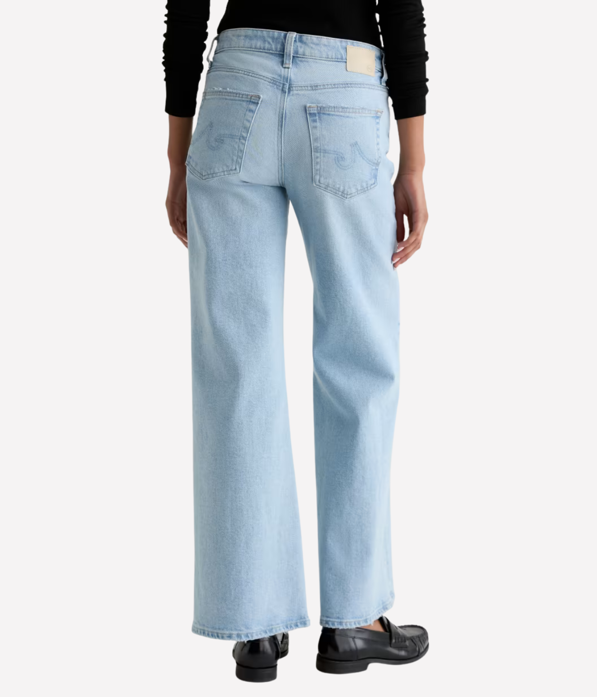 Saige Wide Leg Jean in Florina