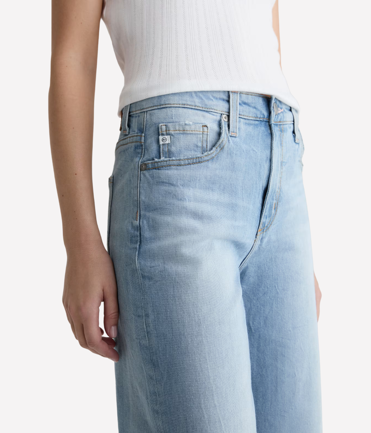 Saige Wide Leg Crop in Kings River