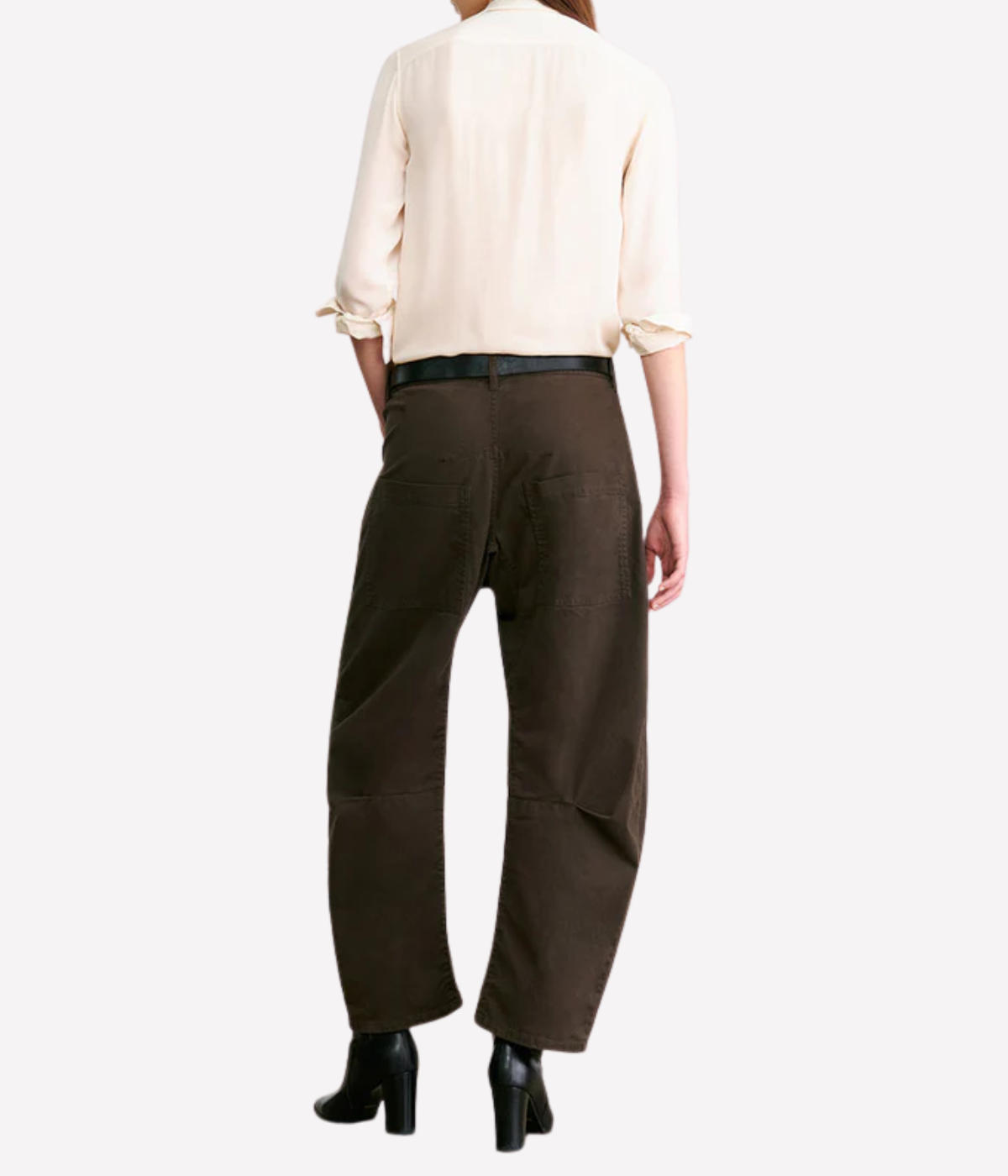 Shon Pant in Chocolate Brown