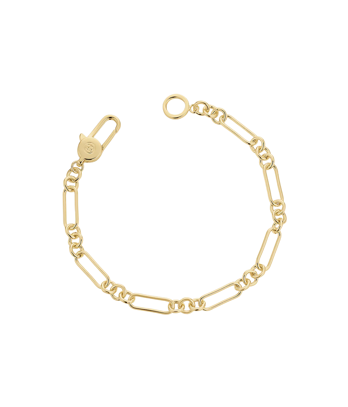 Reed Link Bracelet in 18K Gold