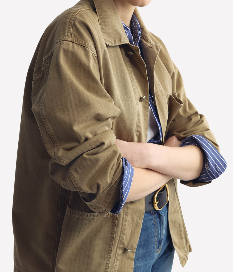 Franklin Jacket In French Khaki