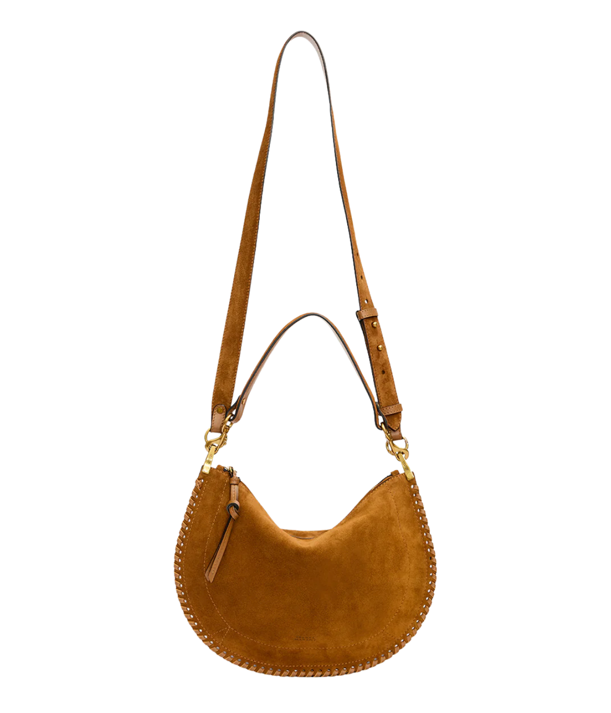 Oskan Soft Zip Bag In Cognac