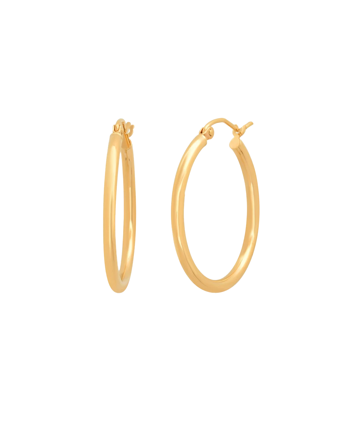 1 Skinny Hoops Hoops in 14k Yellow Gold