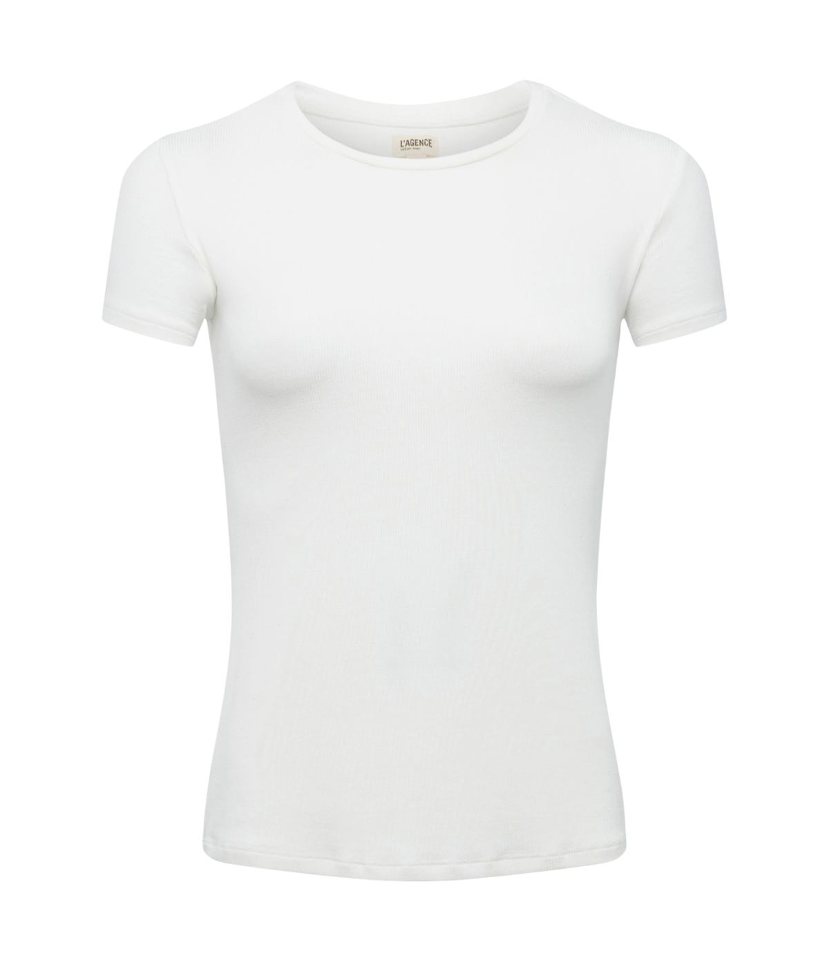 RESSI CREW NECK S/S in WHITE