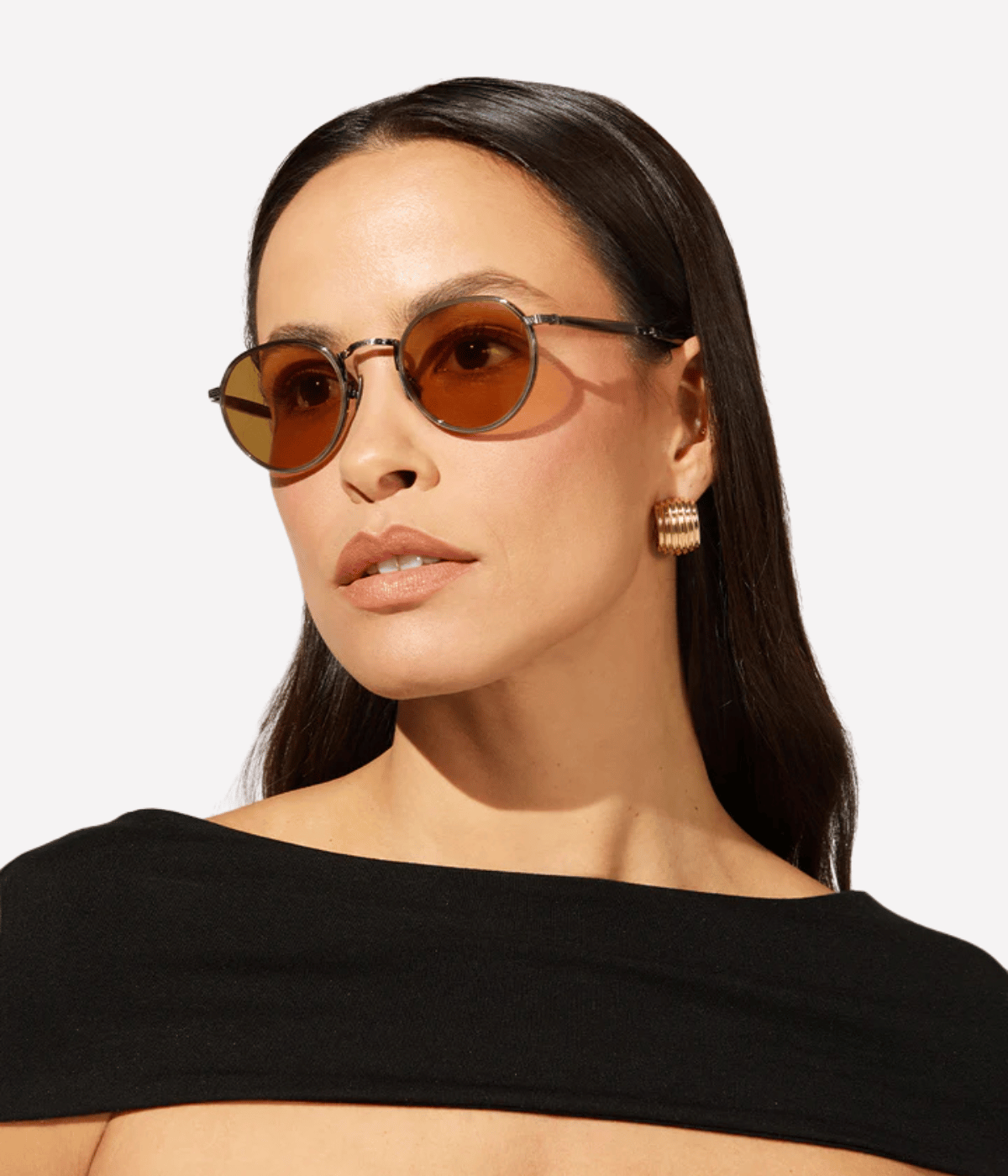 Billie S Sun 48 Amber Tortoise in Forest