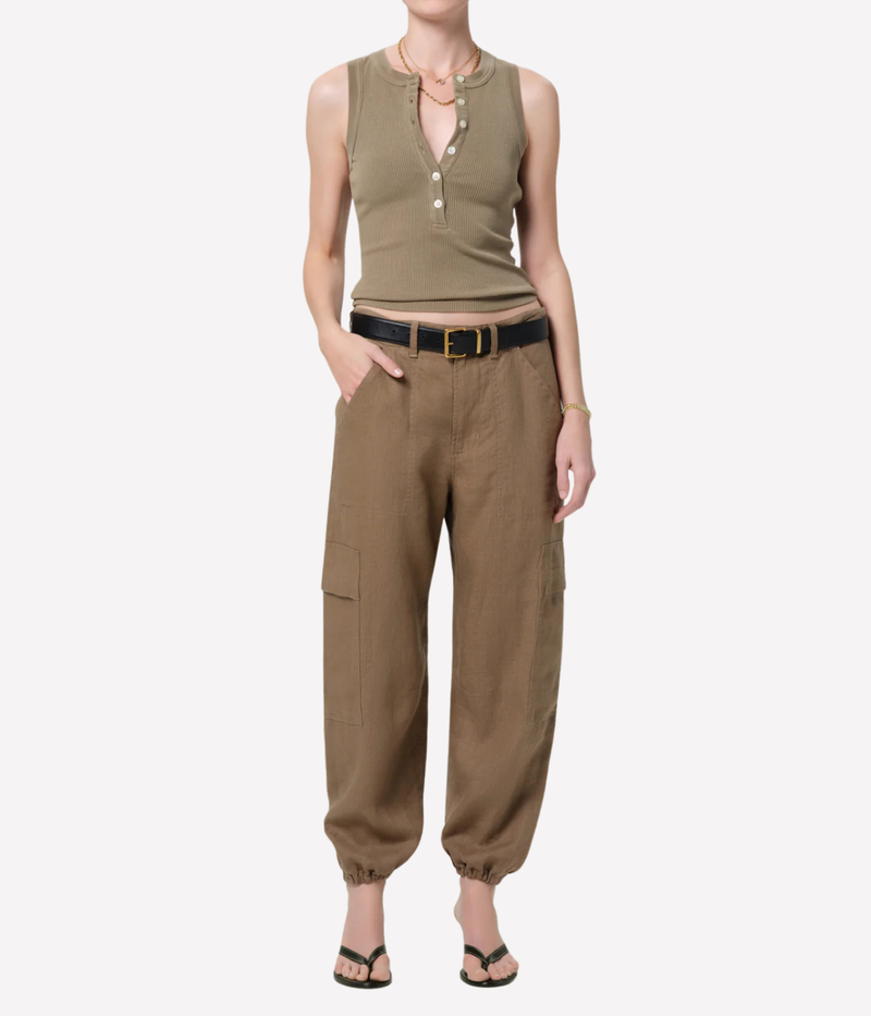 Ciela Balloon Utility Pant In Reservoir