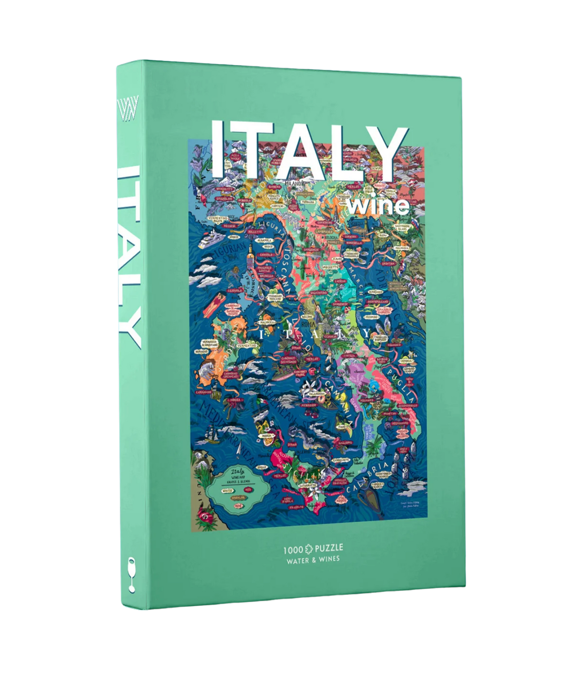 1000 Piece Puzzle of Italy