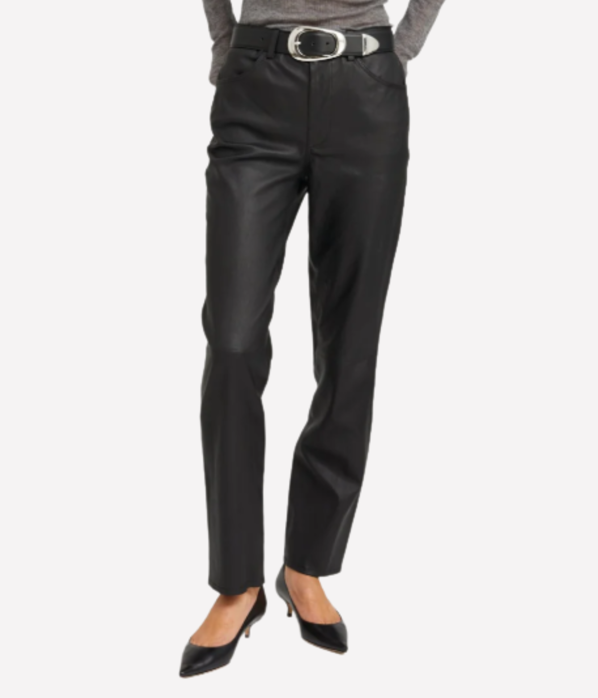 5 Pocket Ankle Slim Straight in Black