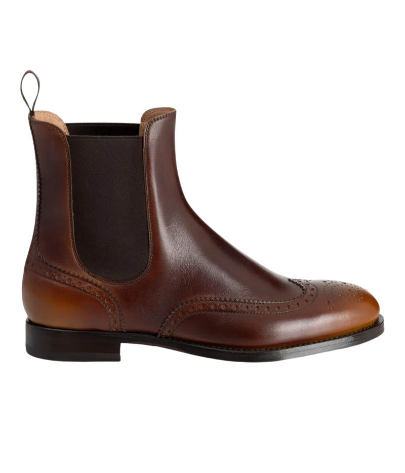 Delia Boot In Dark Brown