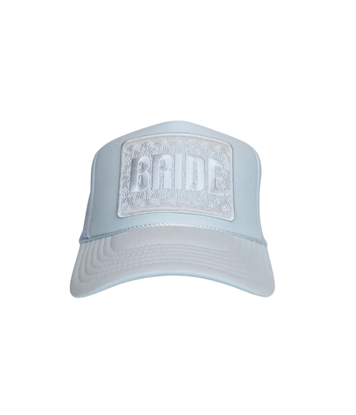 BRIDE Trucker Hat in White