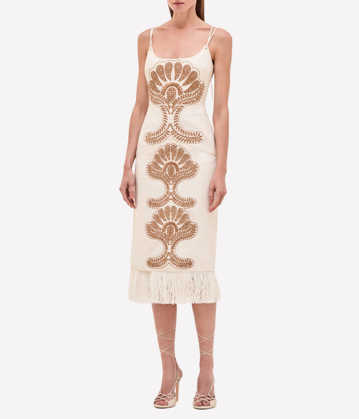 Naturi Dress in NATURAL