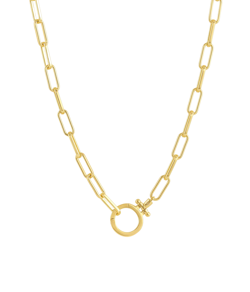 Parker Necklace in 18K Gold
