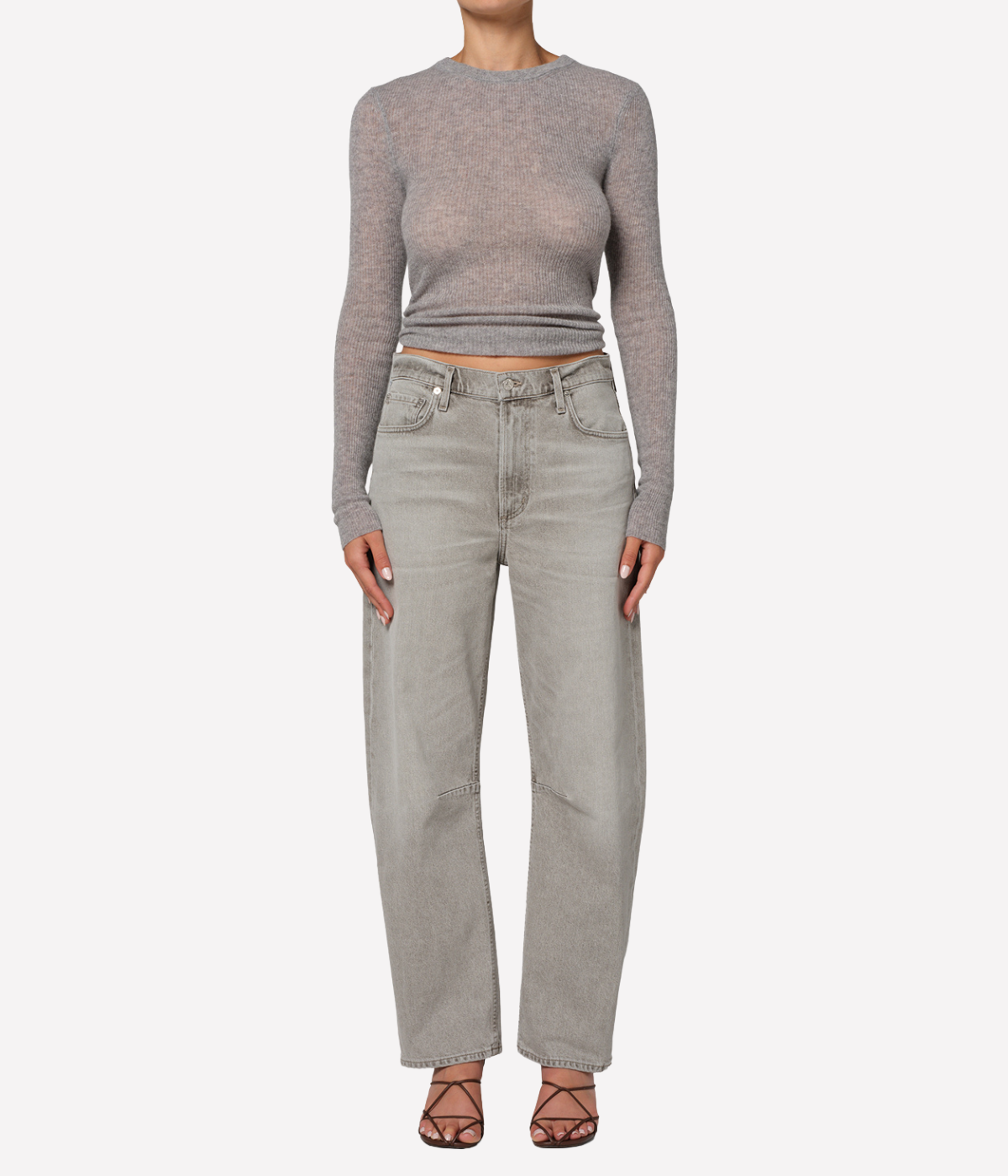 Miro Jean in Quartz Grey