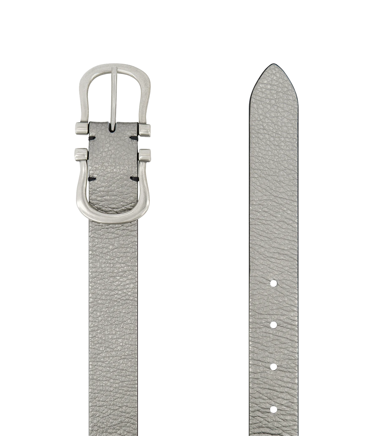 Baby Silver Nicky X Belt in Silver