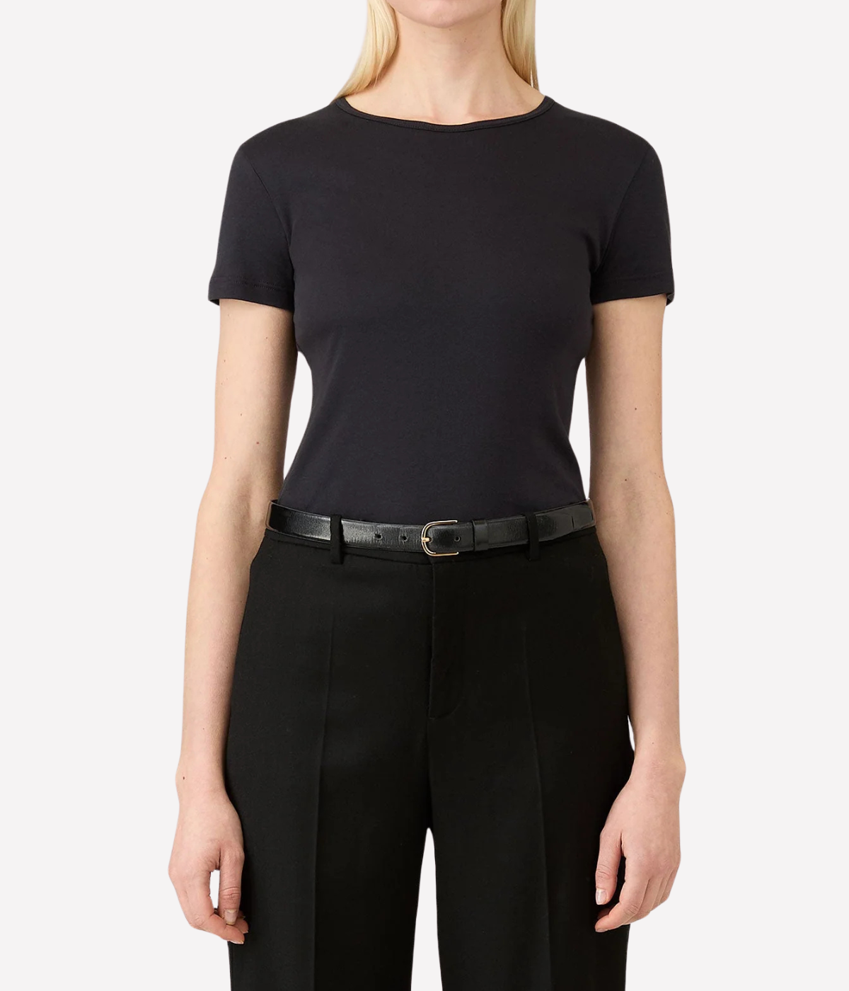 Sea Island T-Shirt in BLACK