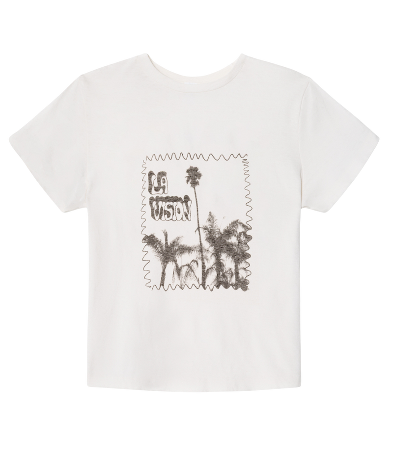 Classic Tee LA Vision In Vintage White