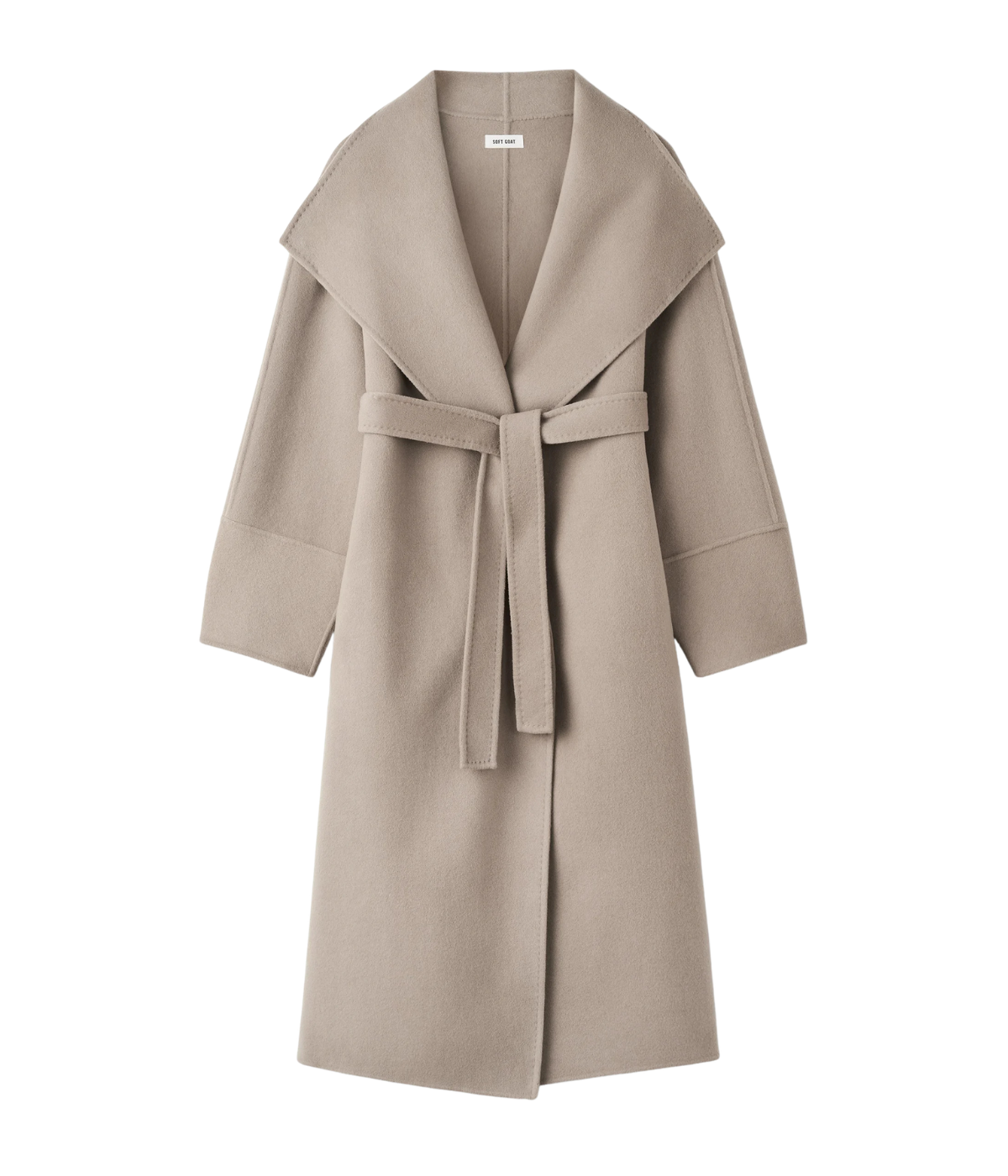 Long Coat in Dark Sand