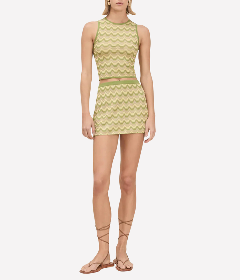 Lata Top in Pistachio