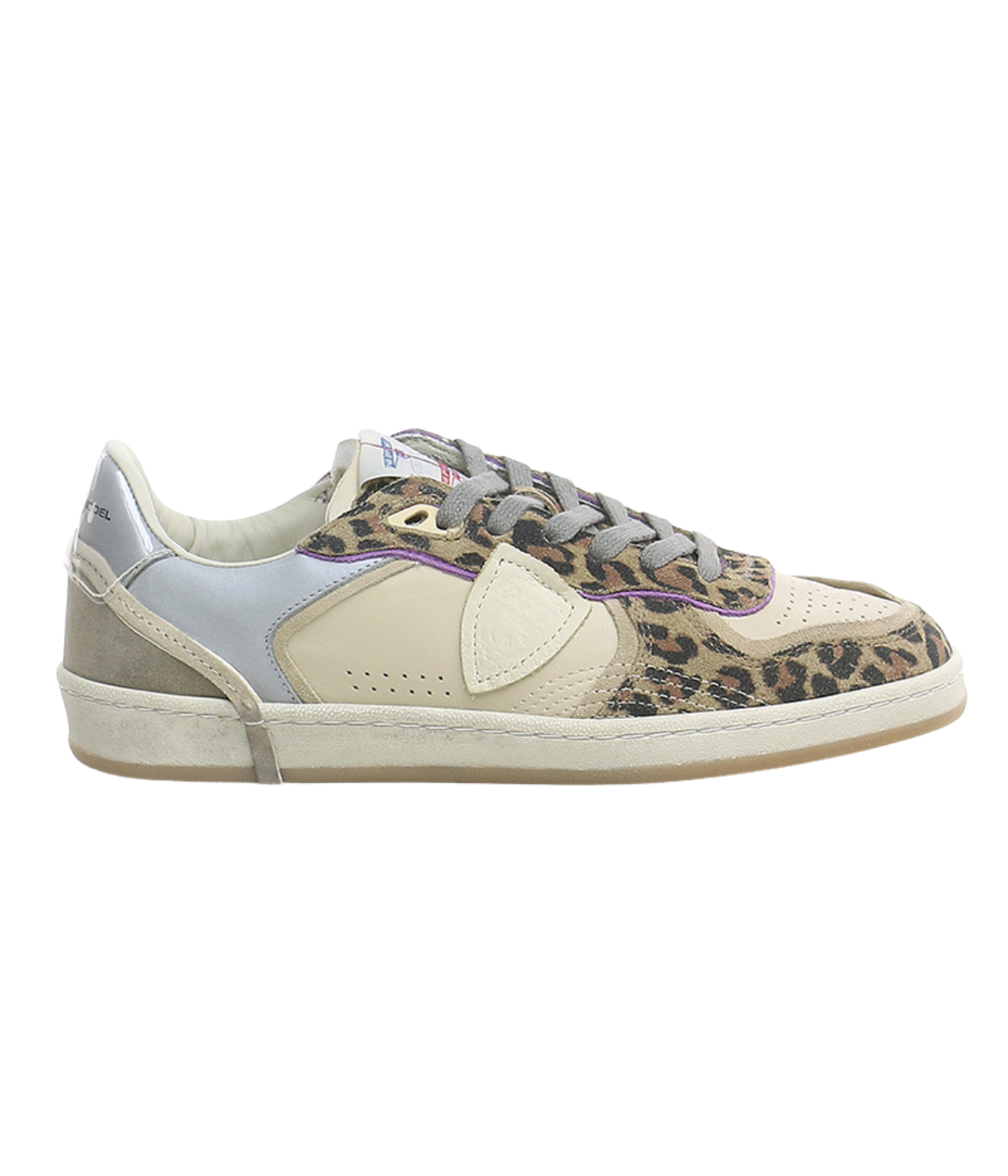 Pgal Low Woman In Animalier Mixage Event Beige