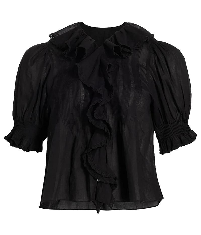 Henri Top In Black