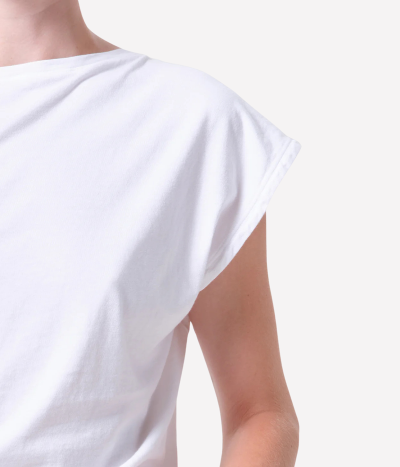 Beth Tee In White