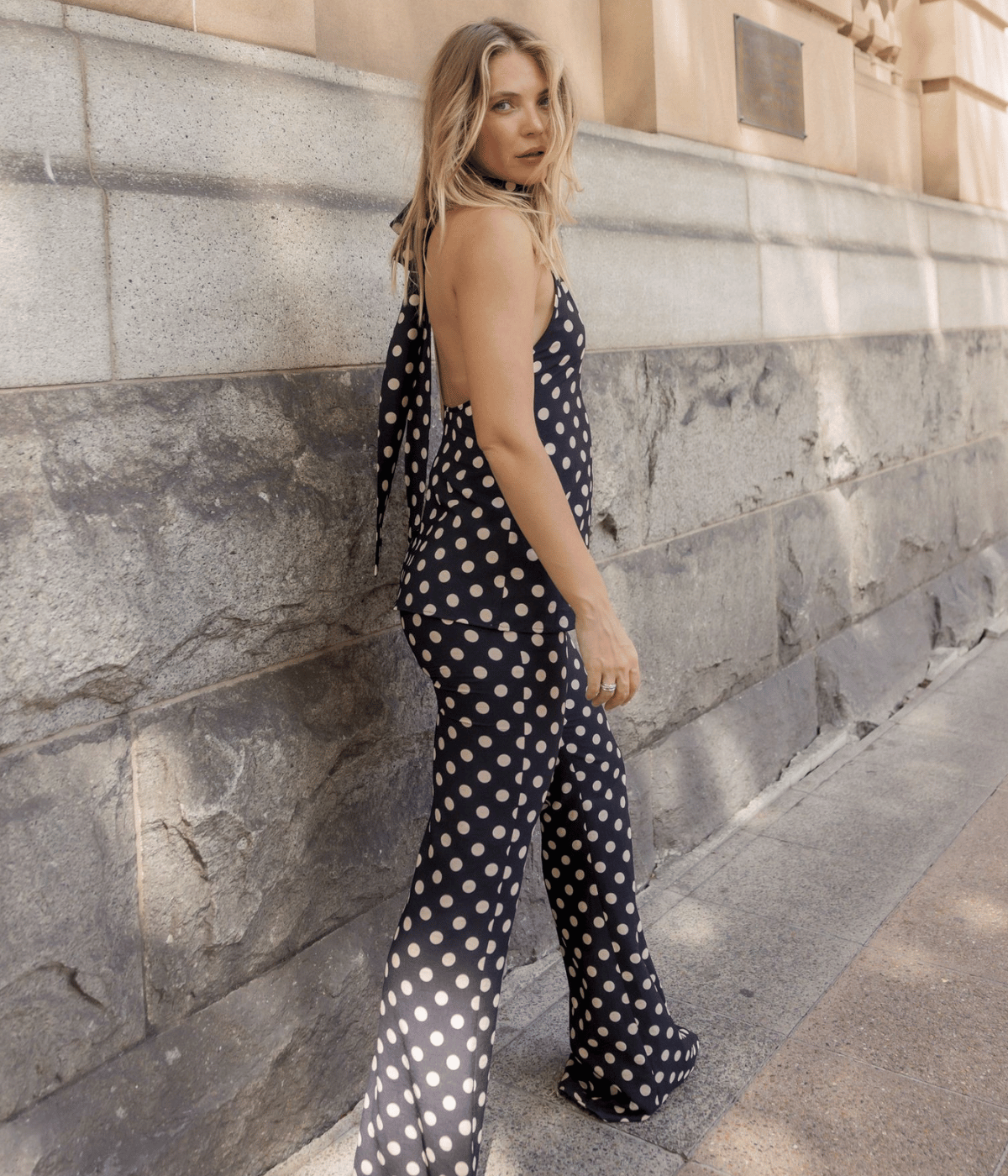 Murphy Top in Dots Black