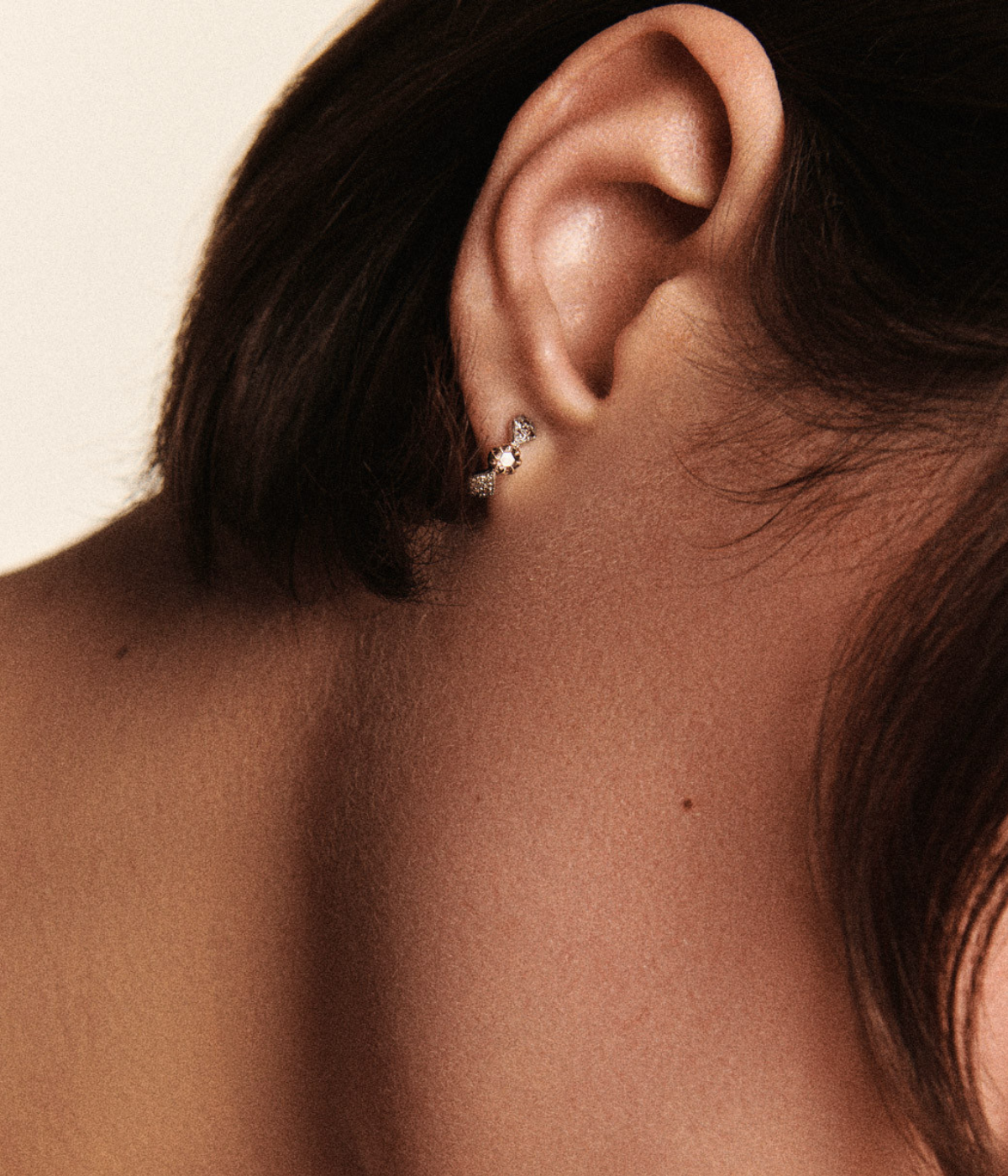 Adele N°1 Earrings in Diamond