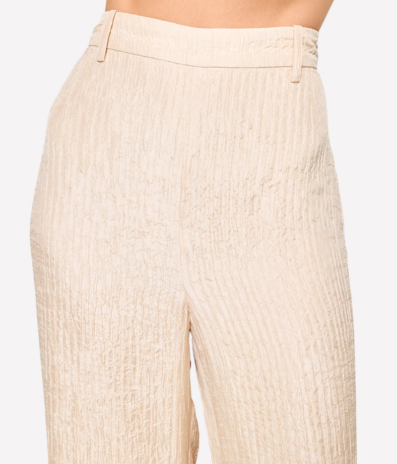 Serra High Rise Pant in Bone