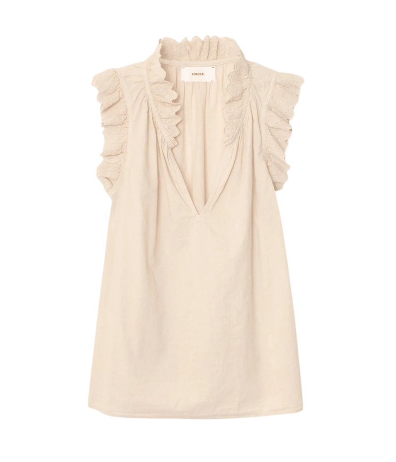 Bexie Top In Parchment