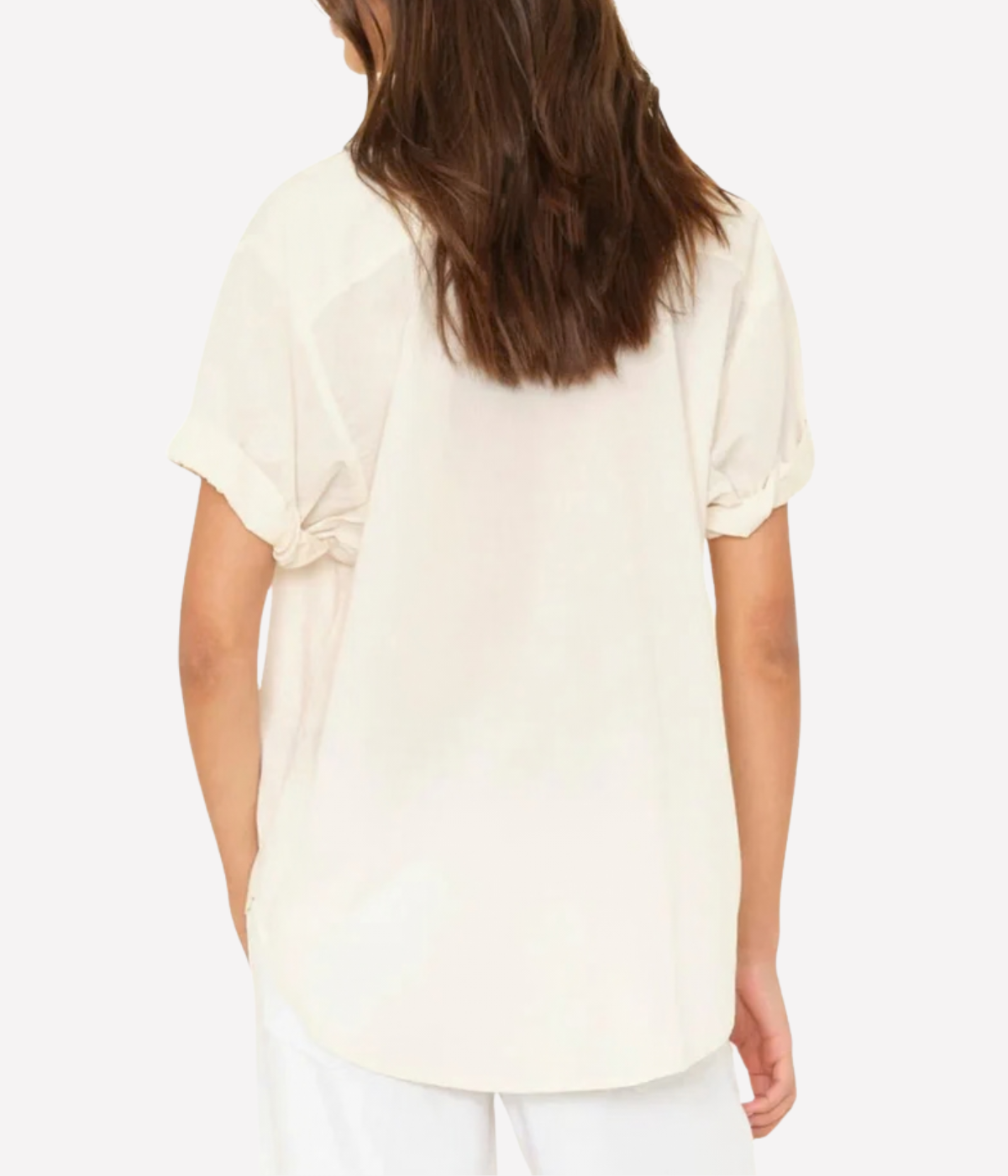 Channing Shirt in Oysterette