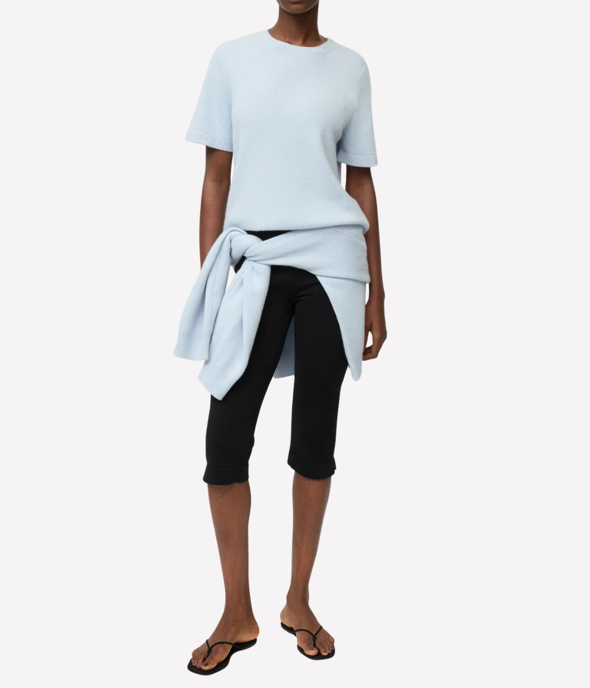 Oversized T-Shirt in Ice Blue