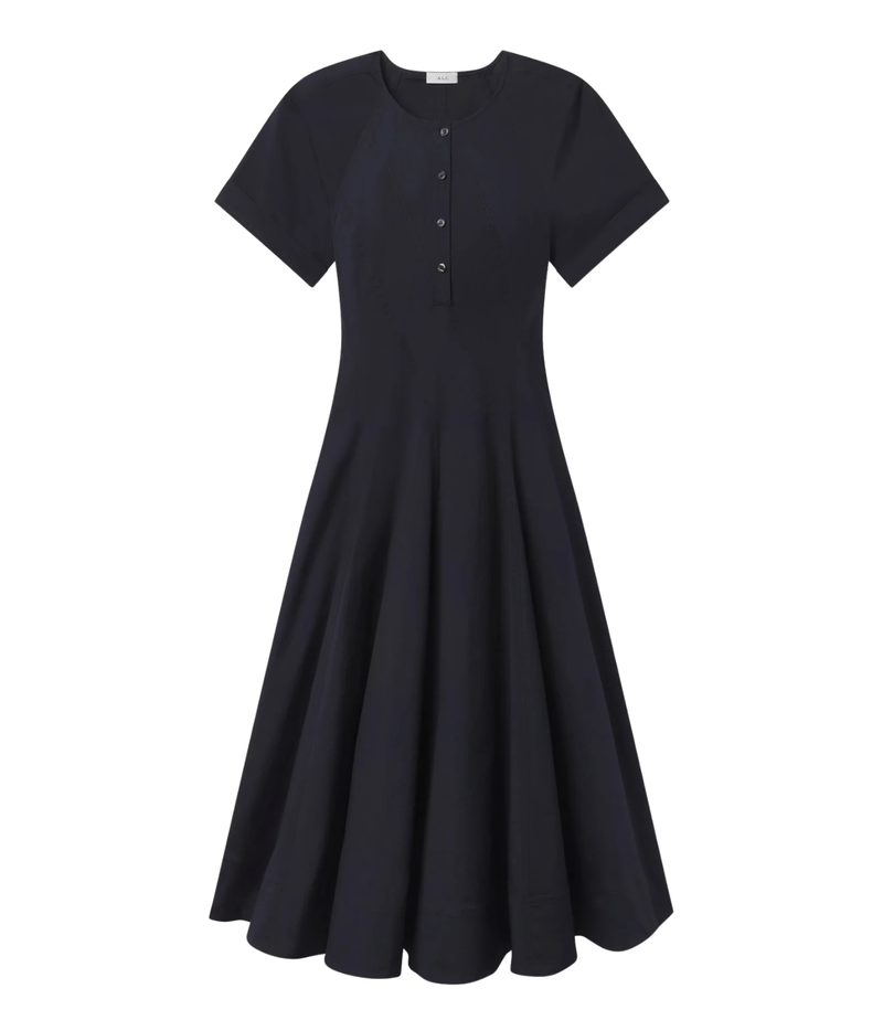 Lucille Dress in Night Blue