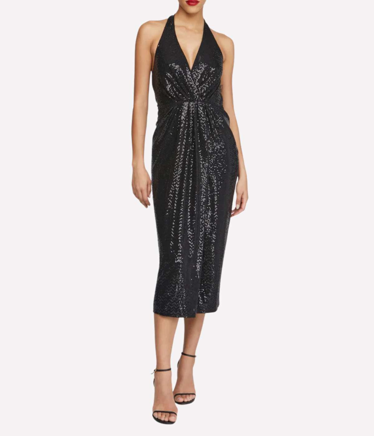Leonie Disco Dress in Black