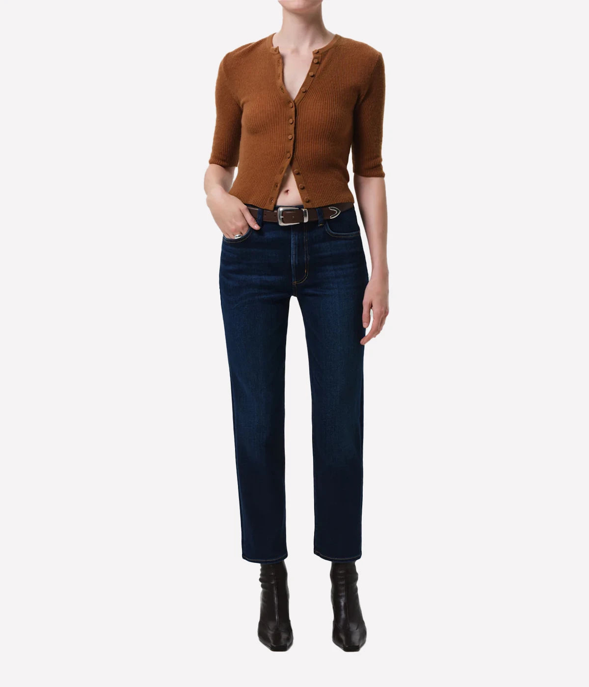 Caia Straight Jean in Dakota