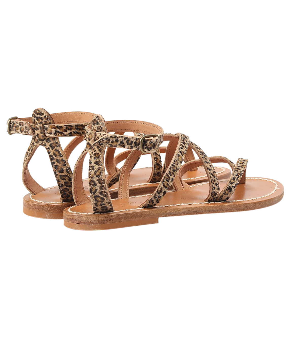Epicure Sandal in Horsy Baby Leopard