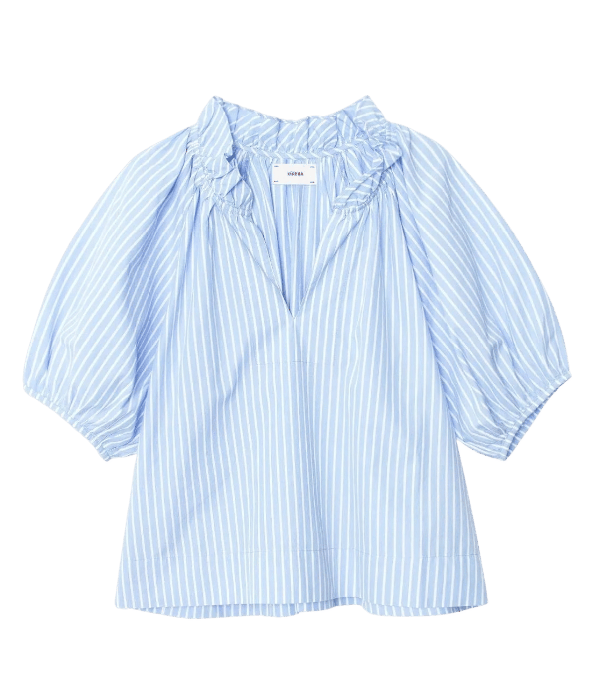 Clementine Top In Blue Paradise