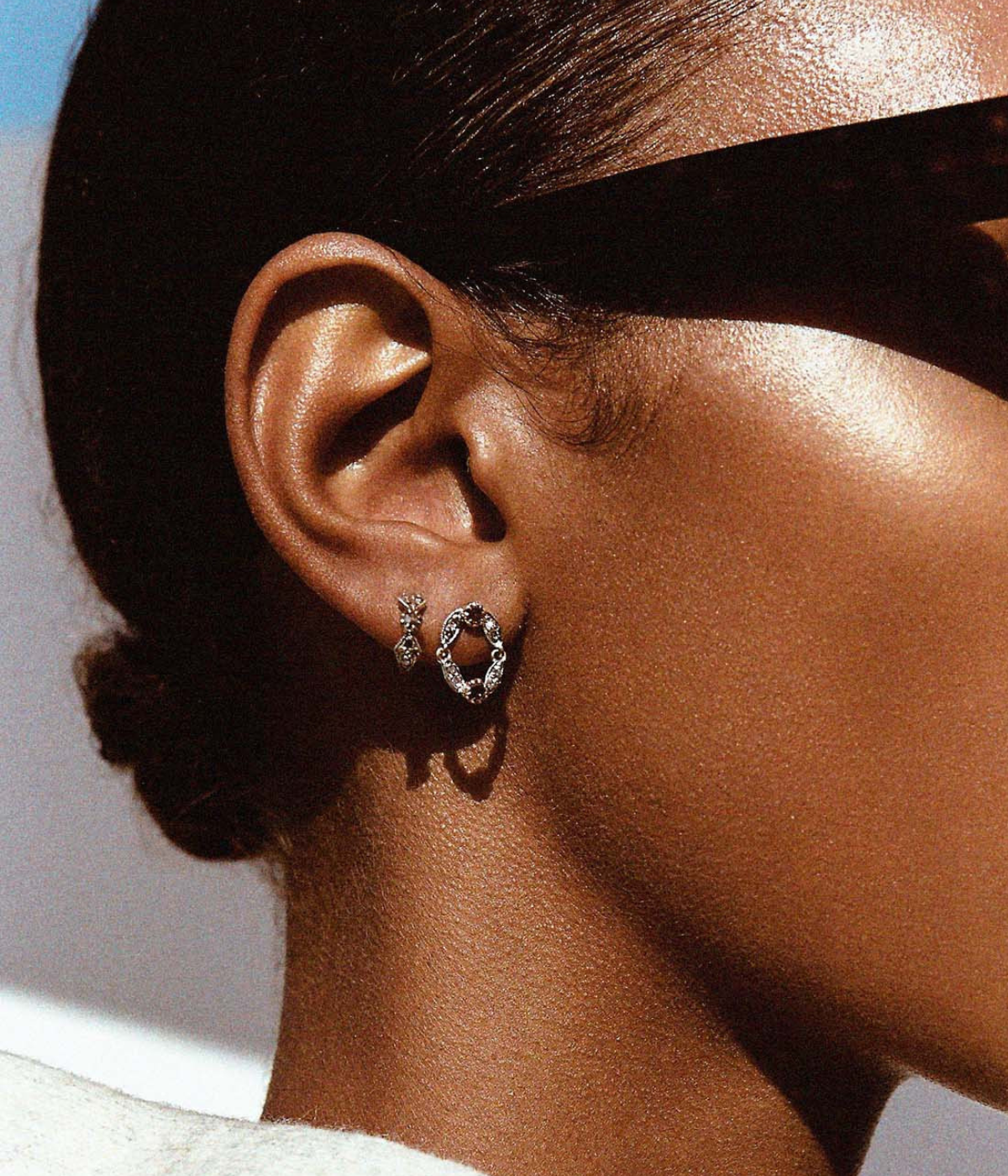 Adele N°1 Earrings in Diamond