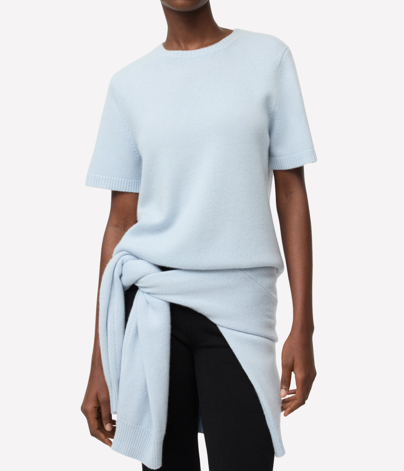 Oversized T-Shirt in Ice Blue