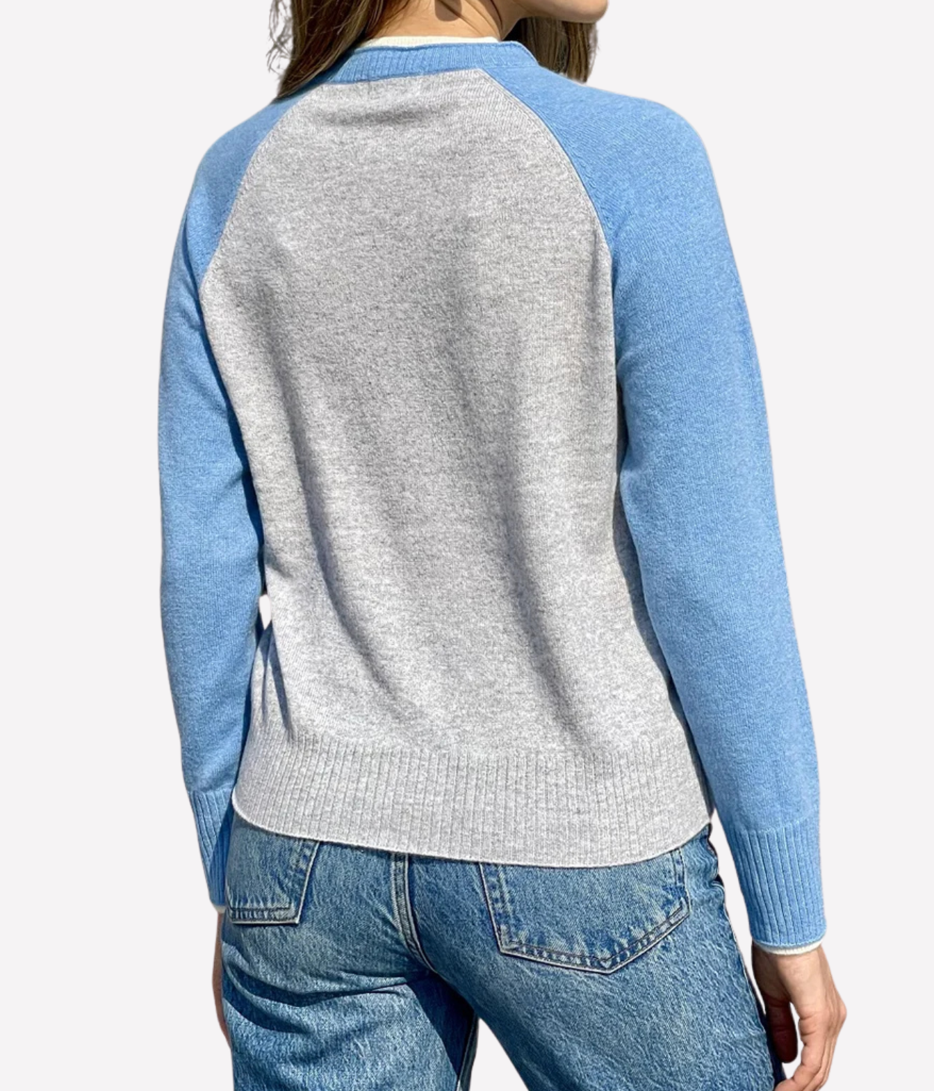 Proctor Baseball Tee in AZURE