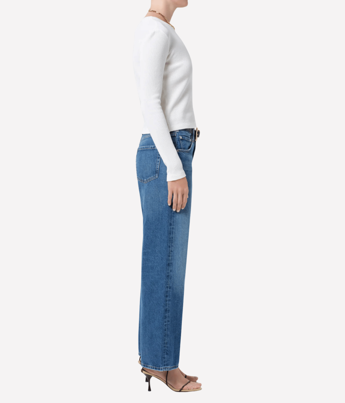 Lindz Low Rise Jean In Chaya