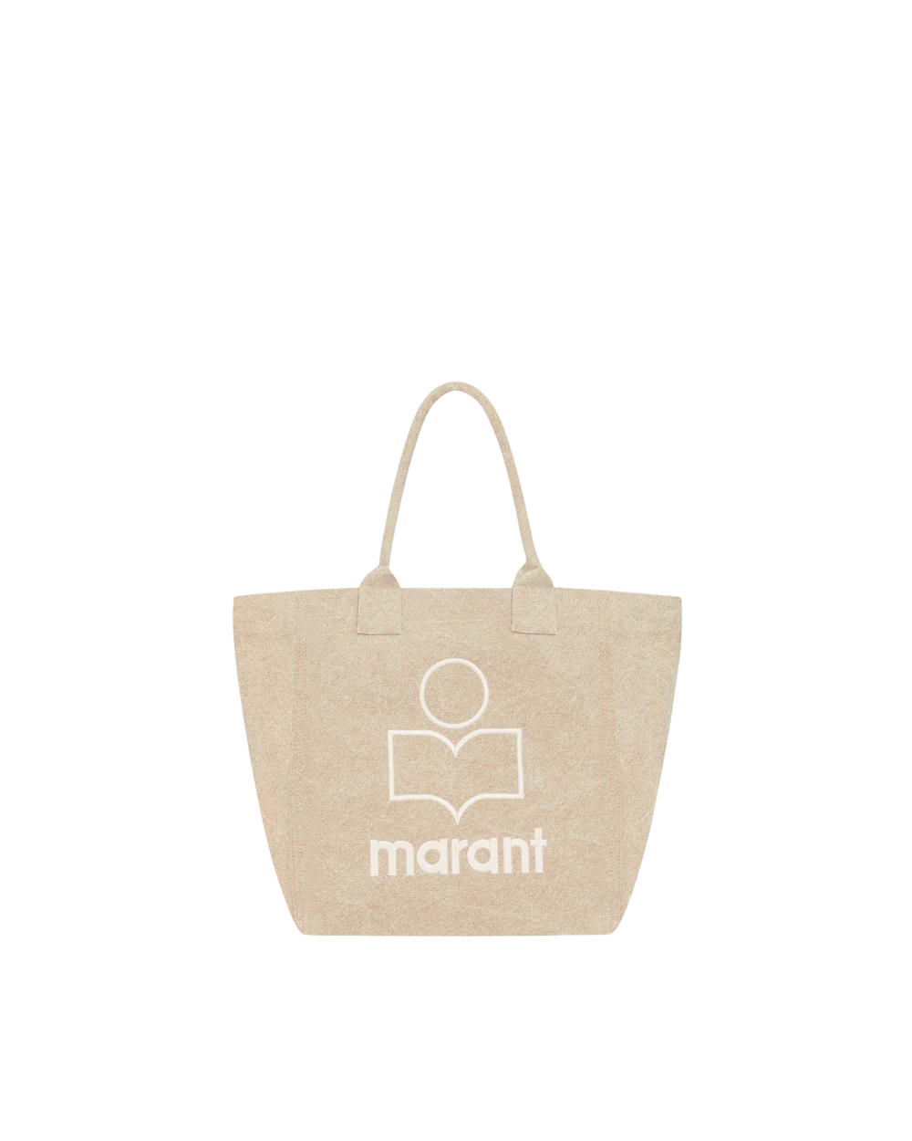 Yenky Zipped Tote in Beige