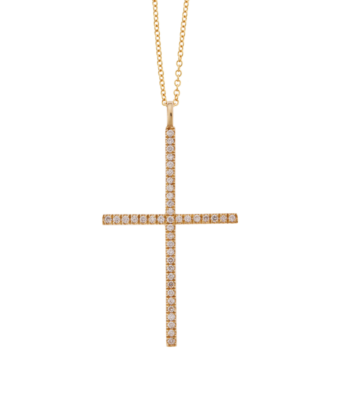 Classic Cross in 18K Yellow Gold