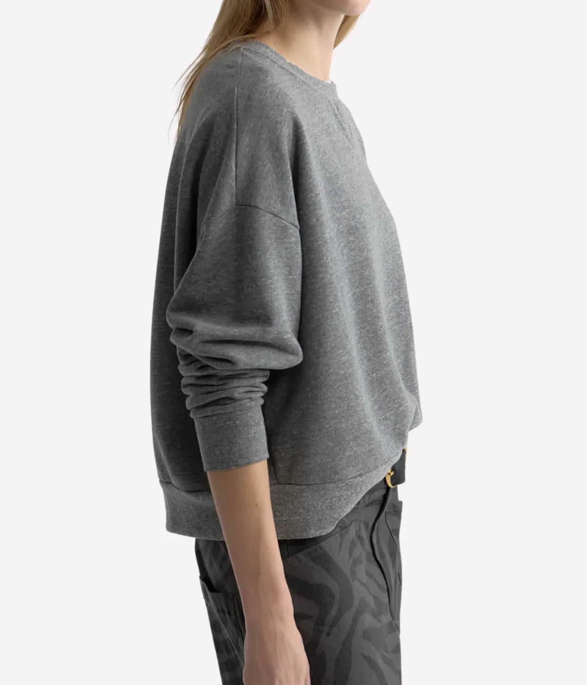 Gladys Sweatshirt in Heather Grey