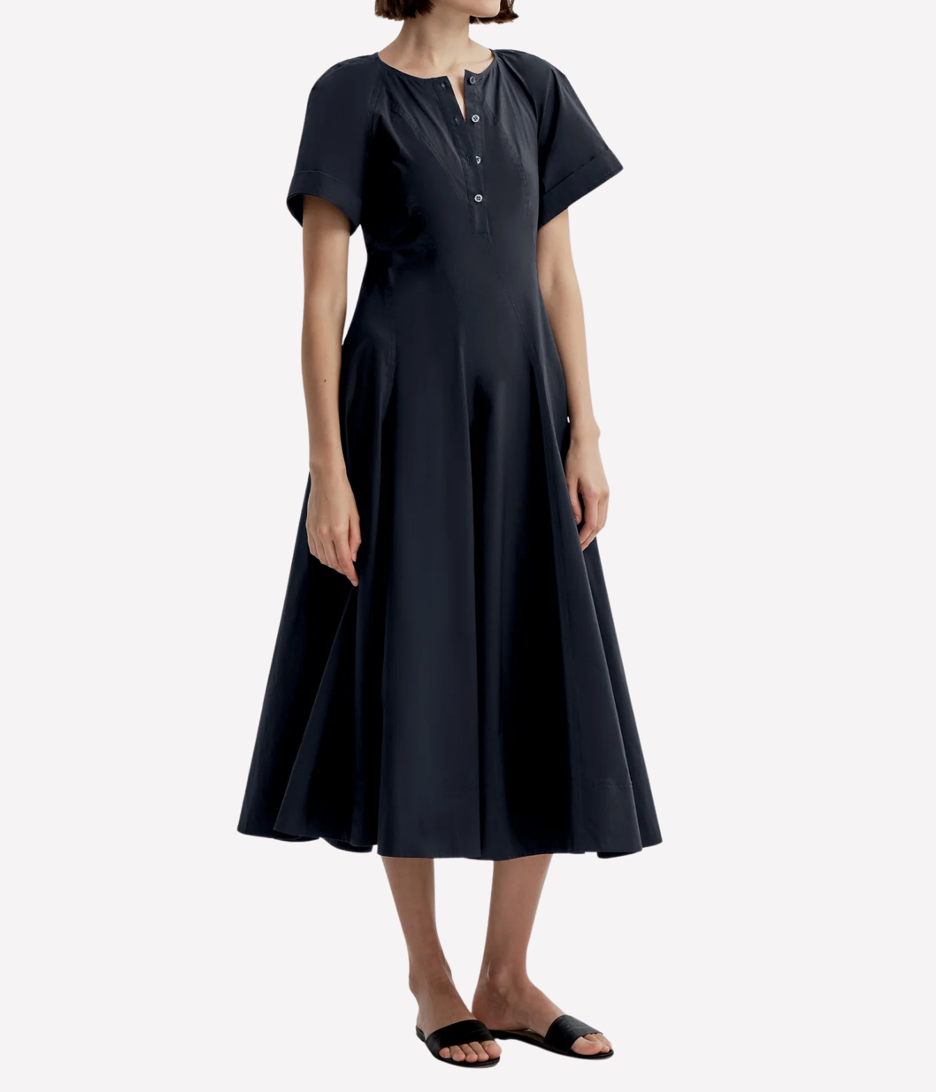 Lucille Dress in Night Blue