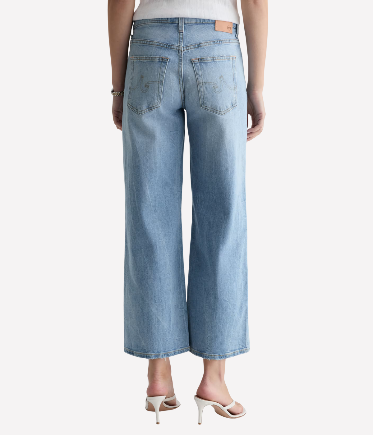 Saige Wide Leg Crop in Kings River