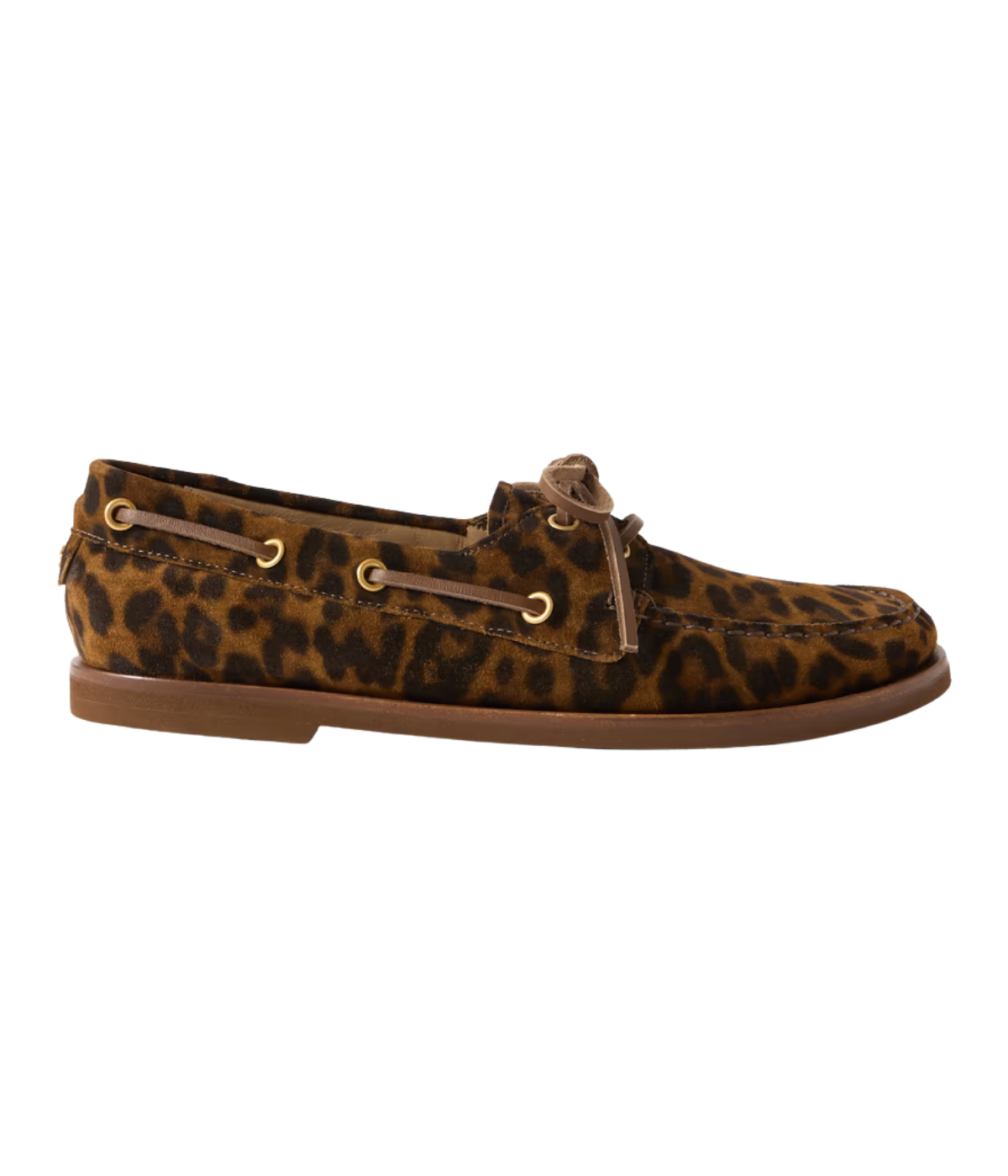 Vandé Suede Loafer in Leopard