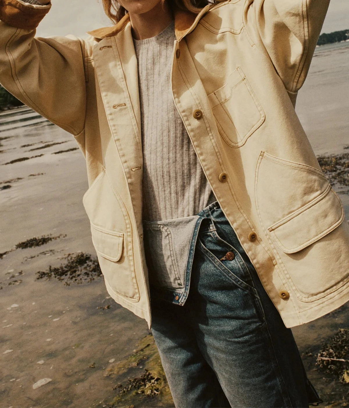 Pascual Jacket in STRAW