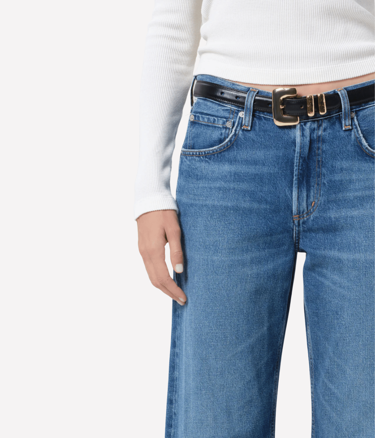 Lindz Low Rise Jean In Chaya